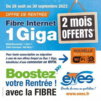 Recto Flyer Carré Offre 1 Giga Rentrée 2023